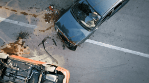 Atlanta, GA – Two-Vehicle Wreck, Fire on I-20 at Boulevard