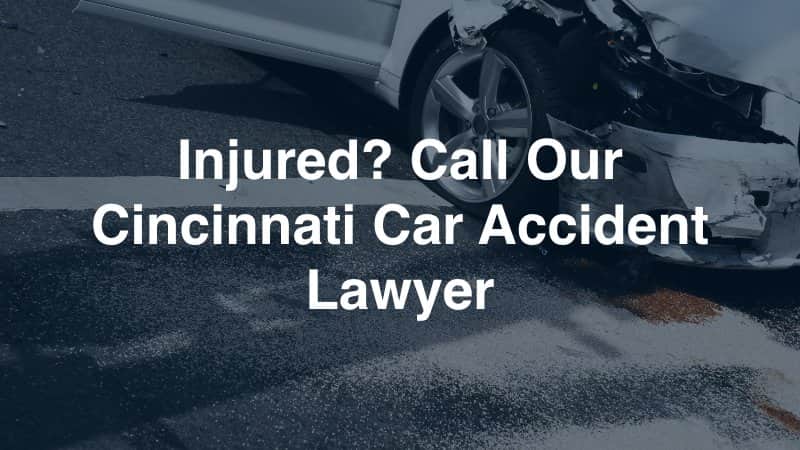 Cincinnati Car Accident Lawyer