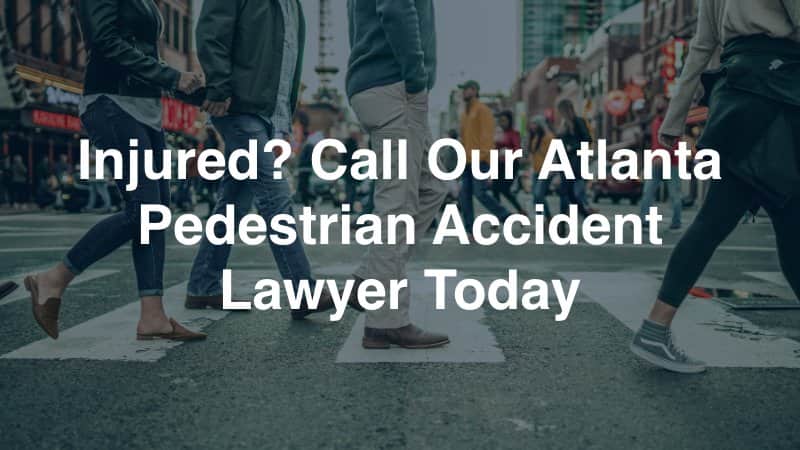 Atlanta Pedestrian Accident Lawyer