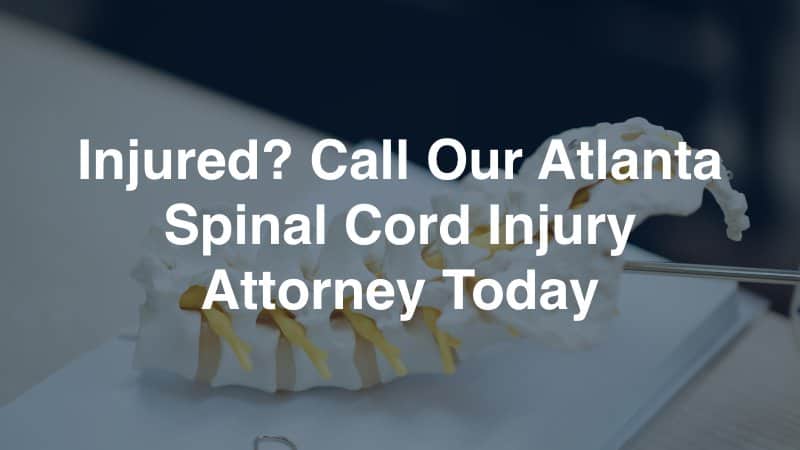 Atlanta Spinal Cord Injury Attorney