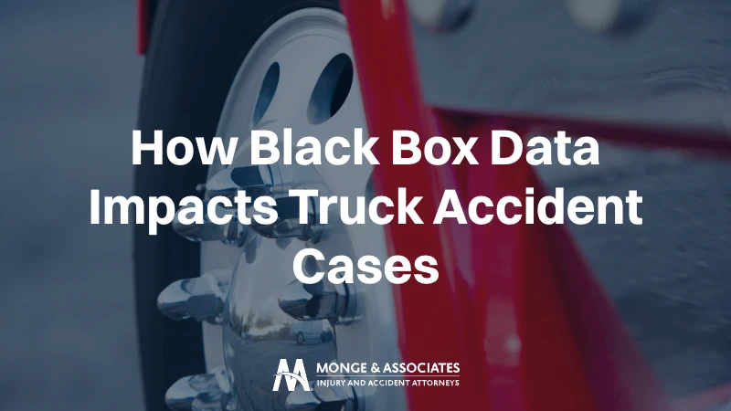 How Black Box Data Impacts Truck Accident Cases