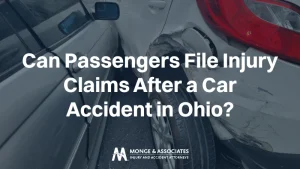 Can Passengers File Injury Claims After a Car Accident in Ohio?